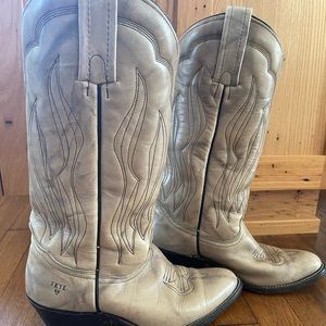 Frye woman’s cowboy boots